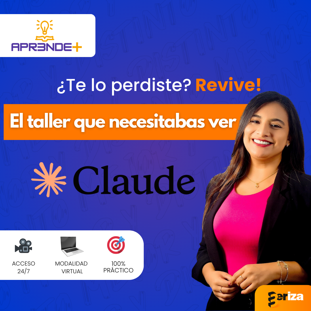 🚀 Aprende+ | Vuélvete un pro con la IA